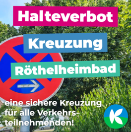 Halteverbot Kreuzung Röthelheimbad