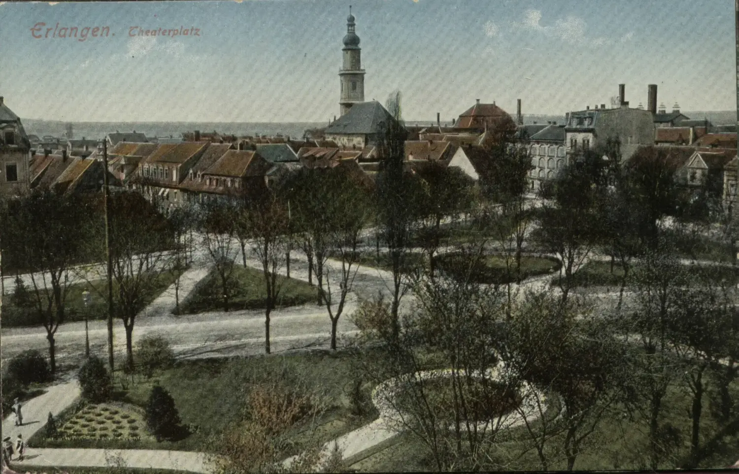 Theaterplatz 1900 (Quelle Stadtarchiv)